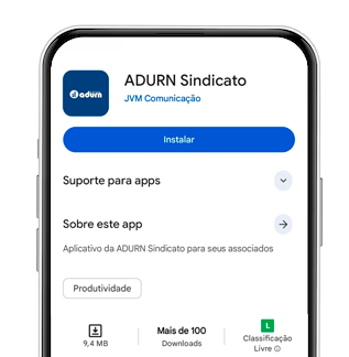 App ADURN - Tela 1